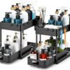 Ravinte 2 Pack Pull Out Under Sink Organizer 2 Tier Multi Purpose For Bathroom Kitchen Sink Storage Organizer With Hook & Hanging Cup Matte Black Sliding Cabinet Organizer